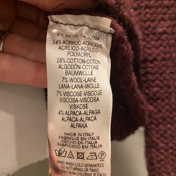 Anthropologie Moth asymmetrical knit sweater - Picture 6 of 13